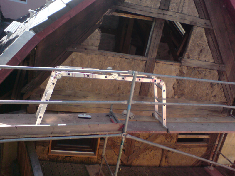 Giebel Fachwerk Balkenkranz Giebel Fachwerk Balkenkranz